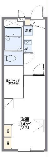 レオパレスクリンゲルの間取り