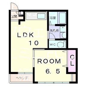 敷島第1マンションの間取り