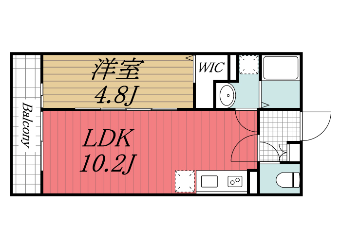 ルピナス/表町4の間取り