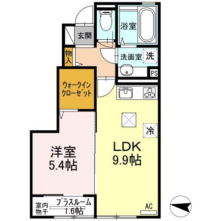 フォレストＭの間取り