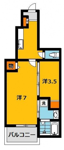 カレントの間取り