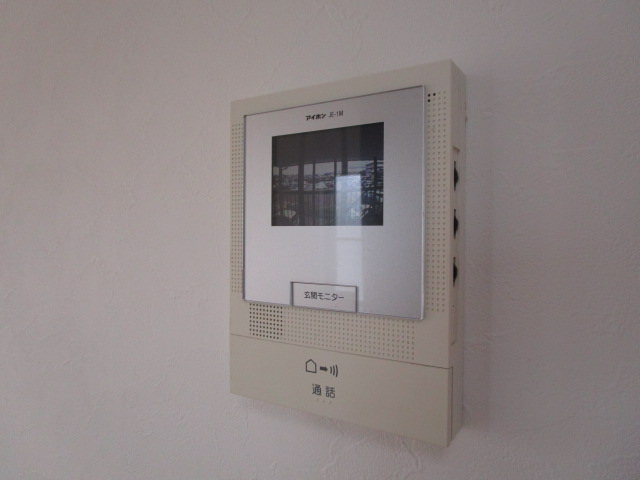 セキュリティ　ＴＶモニター付きなので安心です！