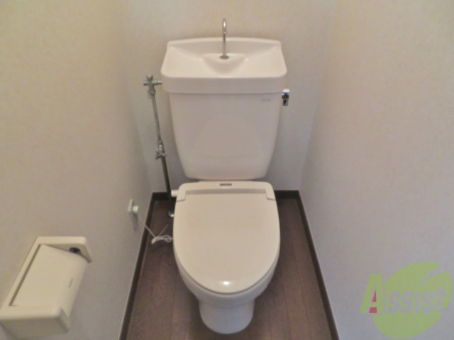 トイレ　トイレはシンプルな造りでした。お掃除も楽に出来そうですね。