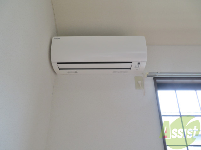 その他設備　エアコンはリビングに設置してあります。毎日が快適に過ごせそう