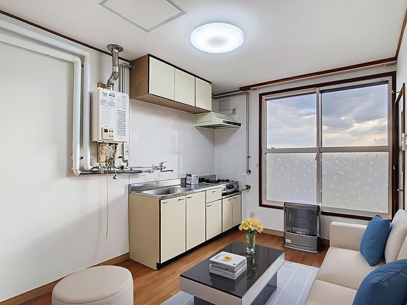 居室・リビング　本画像はCGで作成しており実際に現地に家具は置かれてません。