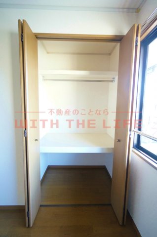 収納　収納のためのスペースです