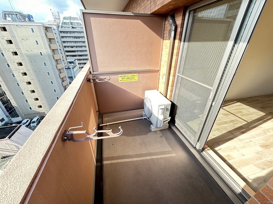 バルコニー　※別部屋の写真です