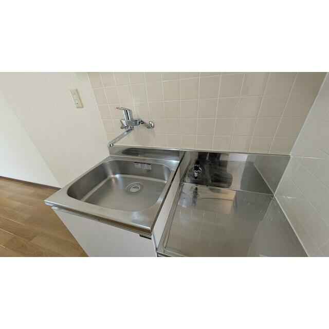 キッチン　ガスコンロ設置可