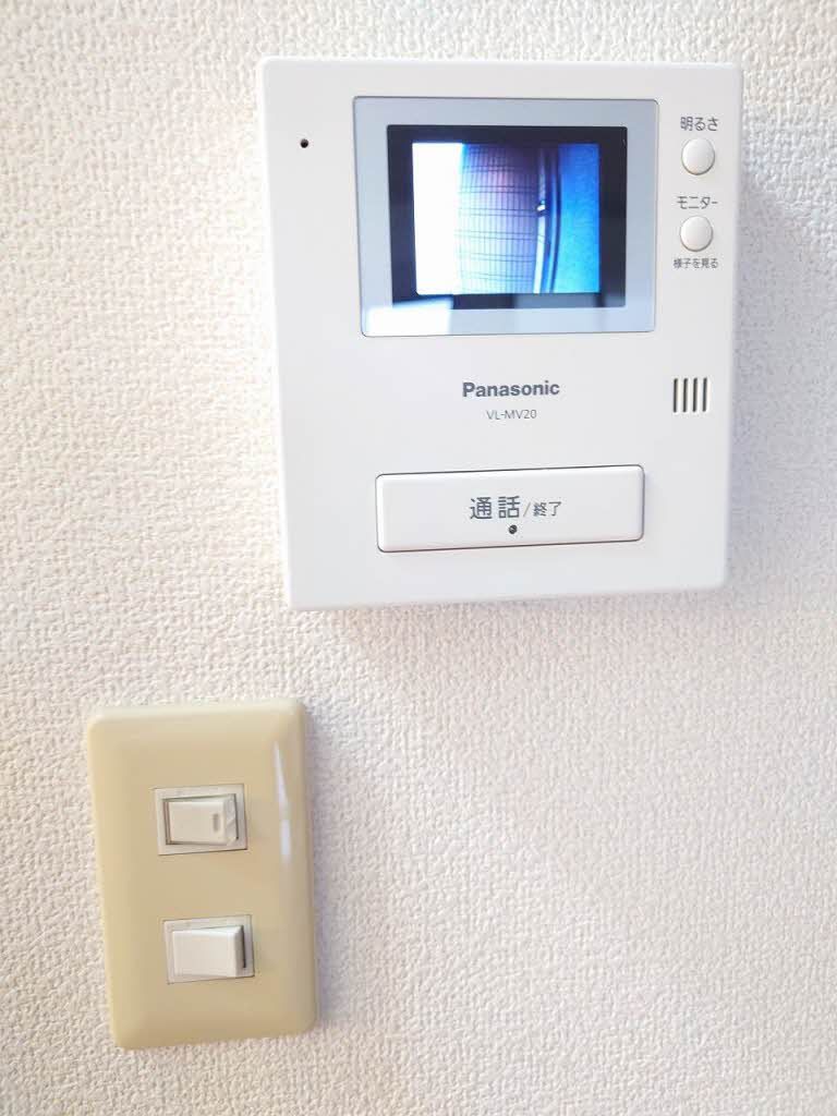 セキュリティ　モニタ付きドアホン