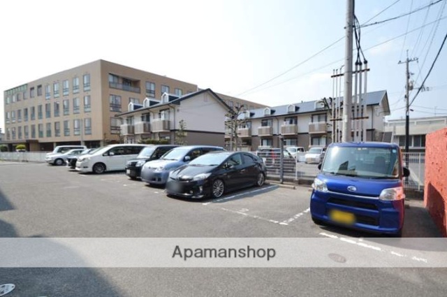 駐車場　眺望