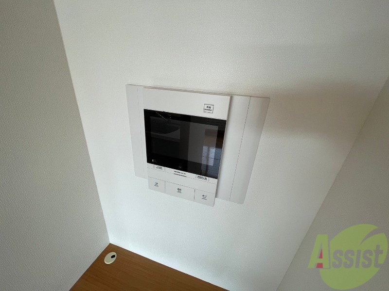 セキュリティ　インターホンで来客確認ができます。安心ですね。