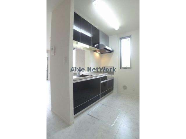 キッチン　ガスコンロ設置可