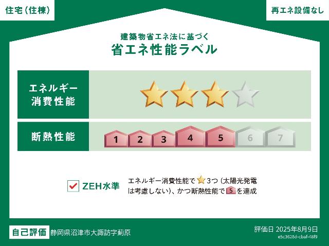 省エネ性能ラベル　省エネ性能ラベル