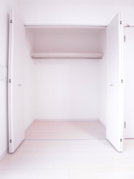 収納　収納完備でお部屋を広くお使いいただけます。