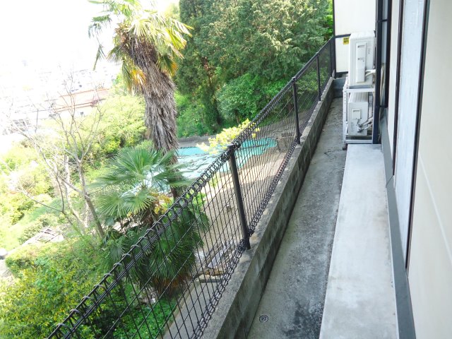 バルコニー　東向き