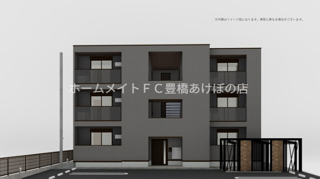 建物外観　完成イメージ