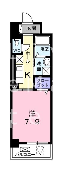 プラサーダ朝霧の間取り写真