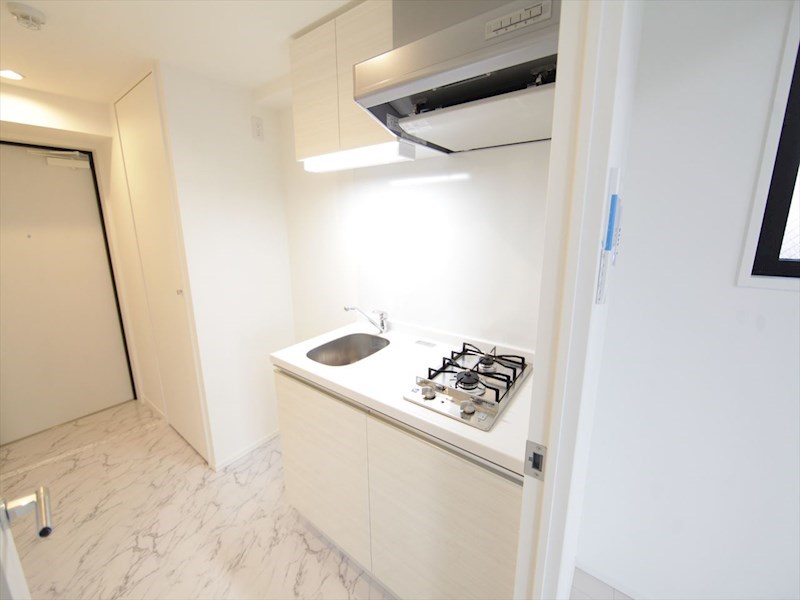 キッチン　システムキッチン（ガス2口コンロ付）