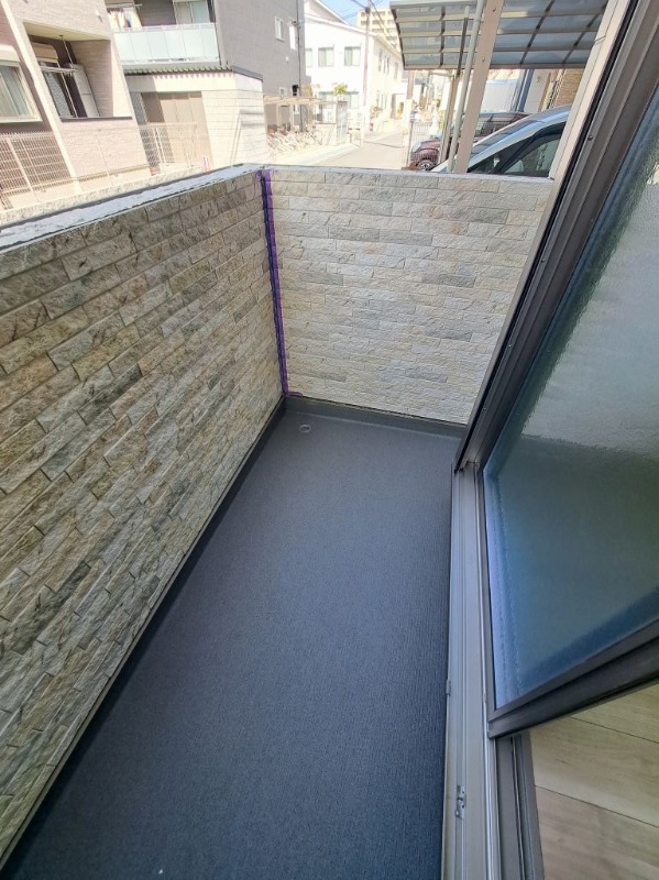 バルコニー　１階の室内写真です