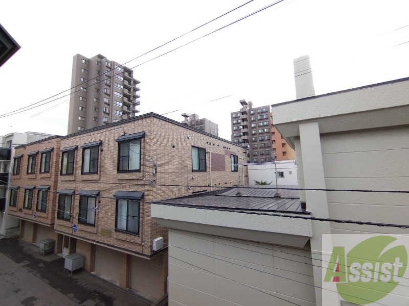 眺望　眺望です。建物はありますが風通しは良さそうです。