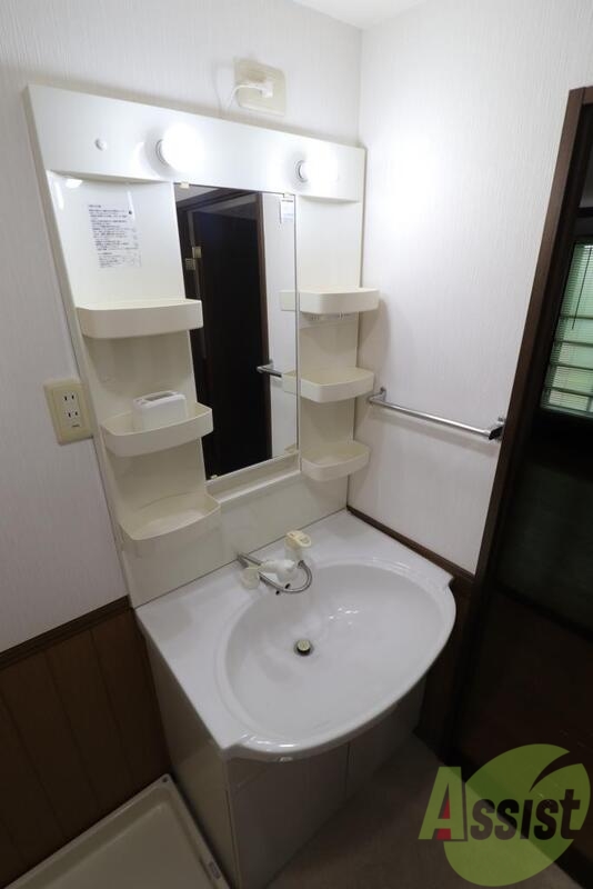 洗面設備　洗面脱衣所付いています。