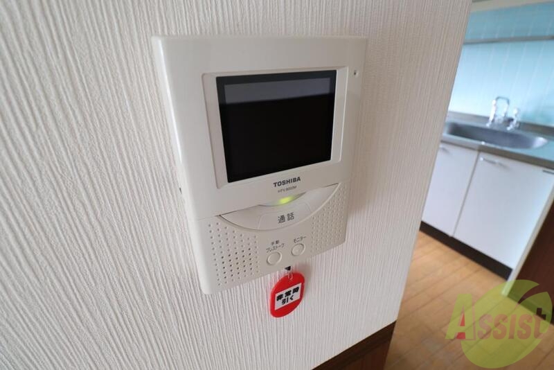 セキュリティ　安心のモニター付です。