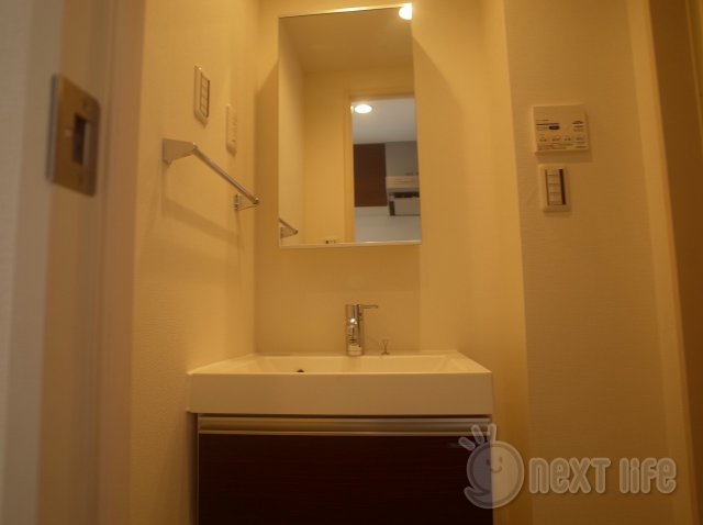 洗面設備　リブリスミレの洗面所