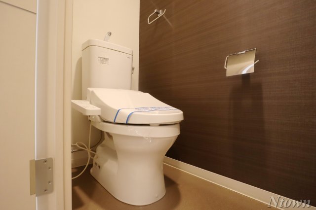 トイレ　ゆったりとした空間のトイレです