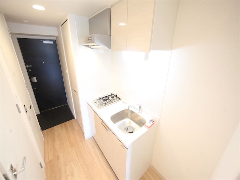 キッチン　システムキッチン（ガス2口コンロ付）