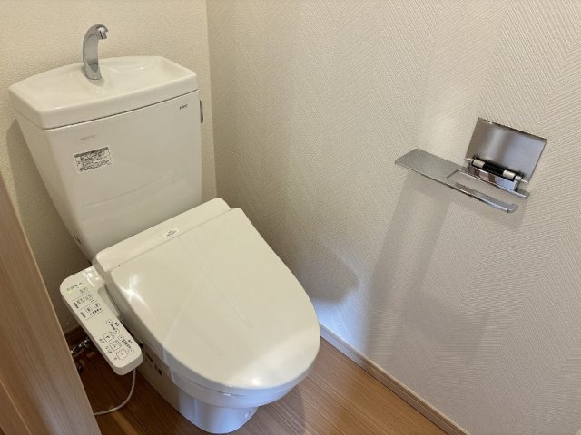 トイレ　清潔感のあるトイレです。