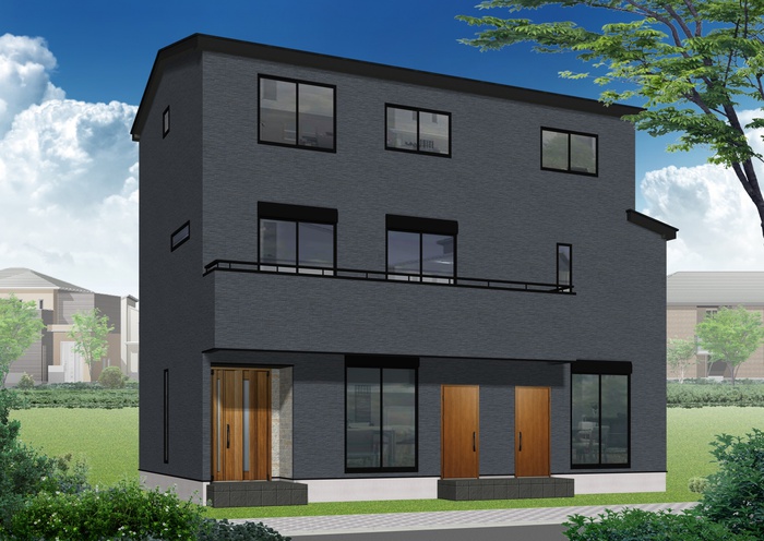 建物外観　完成予想図