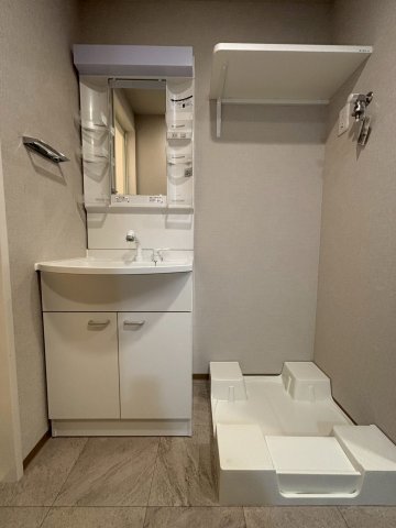 洗面設備　洗面所です