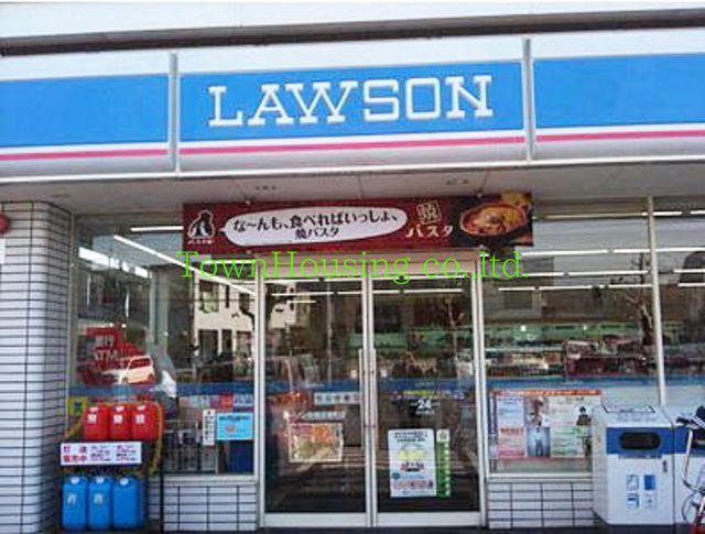 コンビニ　ローソン八雲二丁目店（コンビニ）まで740m