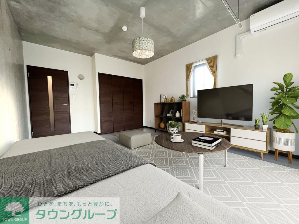 居室・リビング　※家具家電は物件に付帯しません。