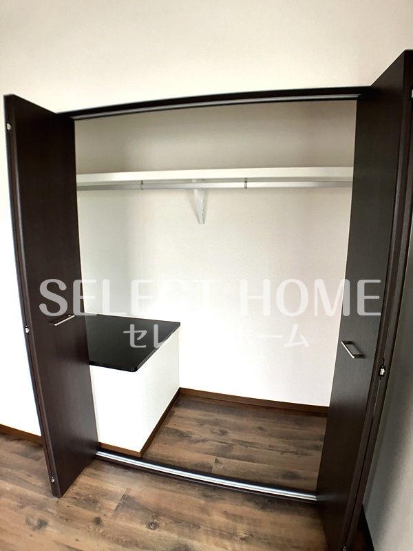 収納　ちょっとした収納スペースも充実しています