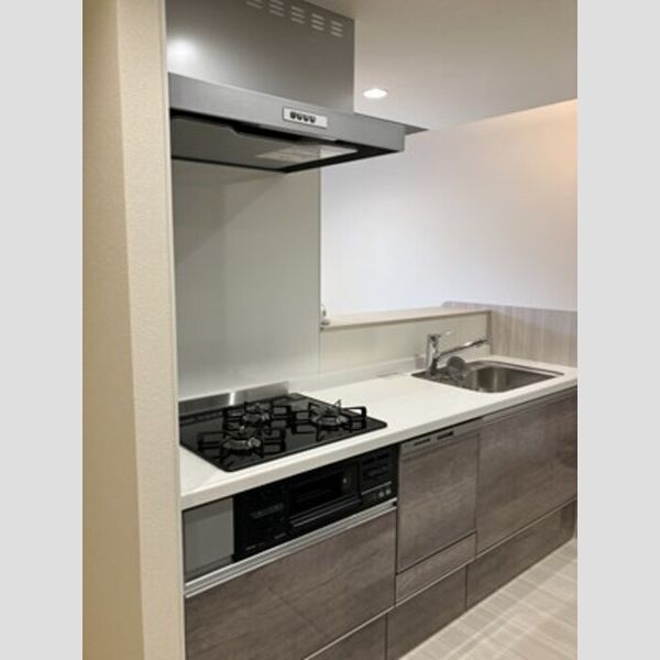 キッチン　対面システムキッチン(食器洗浄機付き)