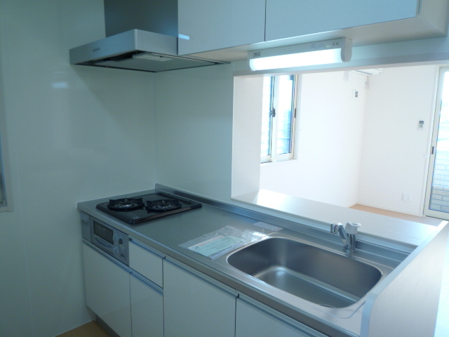 キッチン　収納スペース充実のキッチン