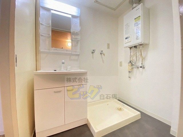 洗面設備　シャンプードレッサー完備しています♪