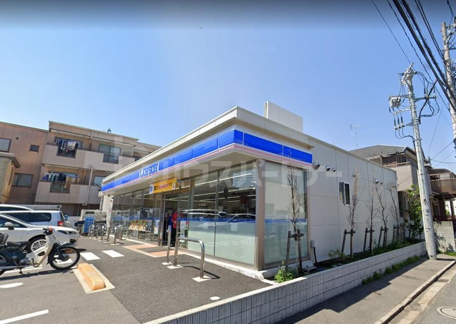 コンビニ　ローソン/市川新田3丁目南店（コンビニ）まで290m