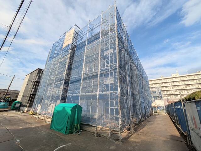 建物外観　【新築】八幡Ｂ棟計画（仮称）　２０２６年３月下旬入居開始予定