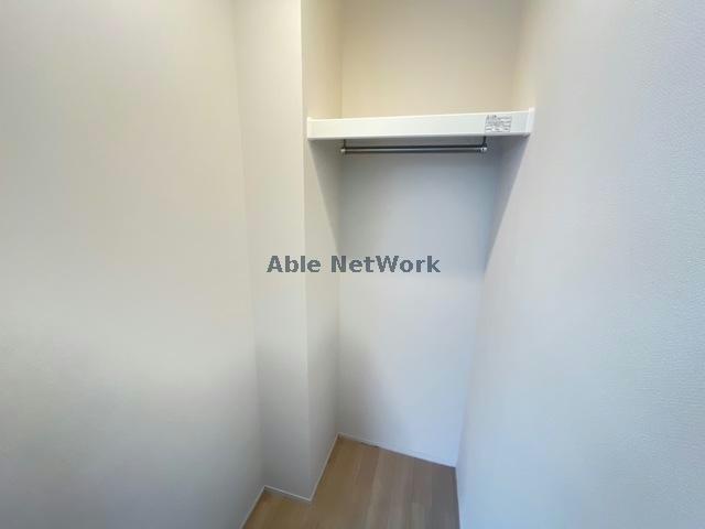 収納　ウォークインクローゼット