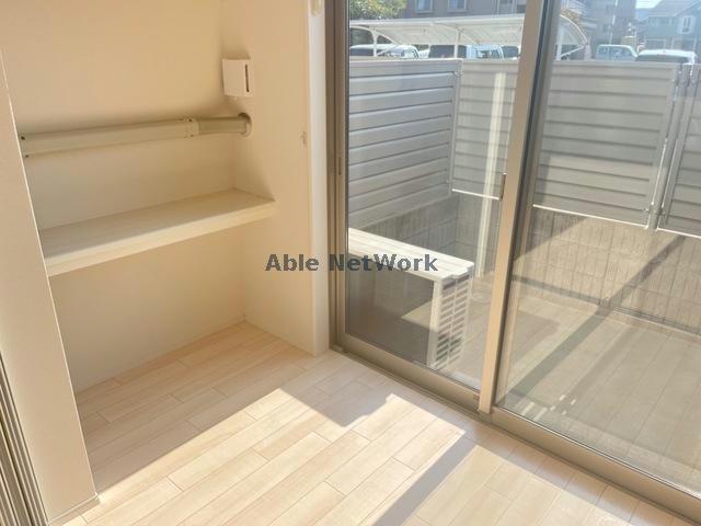 バルコニー　サンルームとして活用可能なインナーテラス