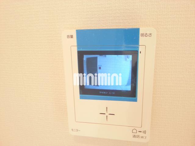 セキュリティ　カラーモニターホンで外の様子も確認できます