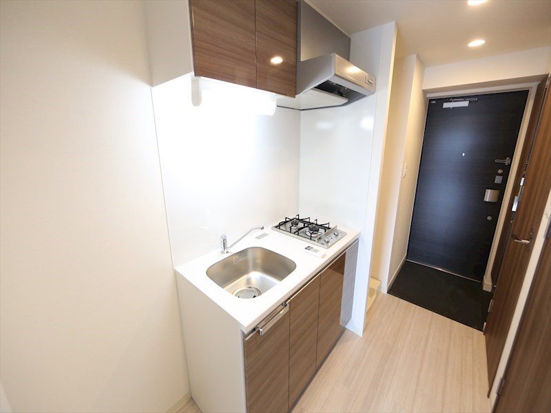 キッチン　システムキッチン（ガス2口コンロ付）