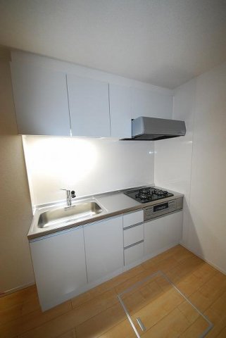 キッチン　【サンミッシェル　Ｂ】コンパクトなキッチンで掃除もラクラク