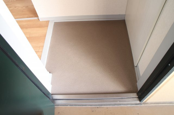 玄関　ゆったりとした玄関です