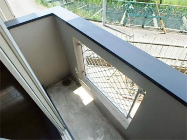 バルコニー　お洗濯もバッチリ