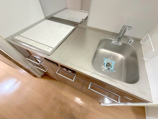 キッチン　ＩＨコンロなのでお掃除らくらく