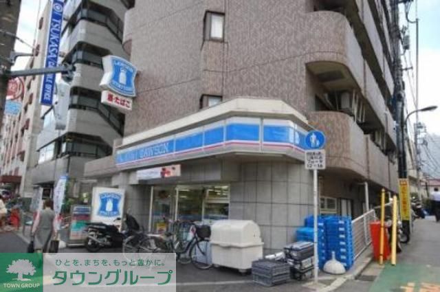 コンビニ　ローソン北新宿1丁目店（コンビニ）まで490m