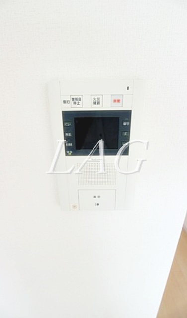 セキュリティ　モニター付きインターホンです。